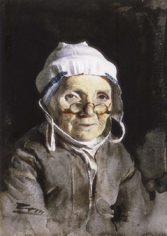 Grandmother, Anders Zorn